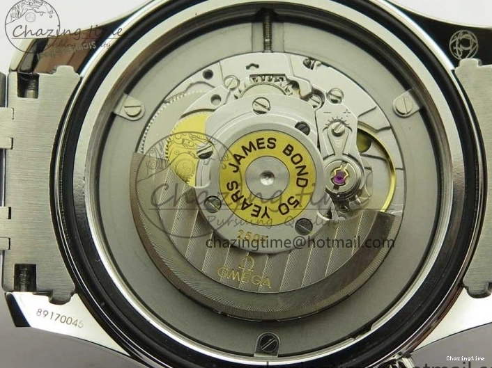 0424 Seamaster 300M Chronometer SS “007” Limited Edition OMF 1:1 Best Edition on SS Bracelet A2824 (Black Balance Wheel) V Seasonal 7952